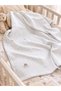 Ftbabaycollection Knitted Pique Fabric 100% Cotton Baby Blanket 90X110 cm - 2