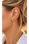 Steel Gold Ball Earring Set |   Ball Ball Earring Set |   Stainless Steel Anti-Tarnish Earring Set - 3