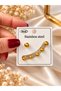 Steel Gold Ball Earring Set |   Ball Ball Earring Set |   Stainless Steel Anti-Tarnish Earring Set - 2
