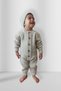 Baby Girl/Boy Knitted Button Detailed Hat Knitwear Newborn Rompers Set-milkpotbrown - 3