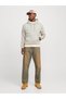 Jjecorp Logo Sweat Hood Noos Men's Sweat 12152840 Detail:Small Print/Moonbeam/Moonbeam - 4