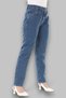 Tubular Leg High Waist Regular Fit Lycra Women's Jeans - 2