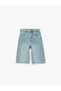 Pocket-Detail Loose-Fit Cotton Denim Bermuda Shorts - 5