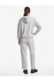 Three-Threaded High-Waisted Comfortable Fit Pocketed Barrel Sweatpants - 4