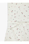 Floral-Patterned Relaxed-Fit Short-Sleeve Lace-Detail Shorts Pajama Set - 3