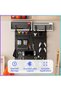 33x22 Inch Pegboard Combo Kit, Modular Gaming Organizer with Hooks & Headset Stand - 6