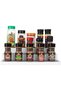 3-Tier Expandable Condiment Rack Organizer,Waterproof and Non-Skid Shelf for Pantry and Cabinet,2 Pack - 2