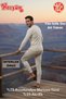 Premium Men's 75% Wool Non-Itchy Underwear Long Sleeve Top and Bottom Set with Socks as a Gift - 3