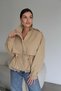 Premium Trench Coat with Lace Detail on the Back and Gathered Waist - 8