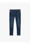 Mıchael Men's Jean Pants 6Sam40068Nd Dark Indigo - 4