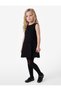 Crew Neck Sleeveless Tweed Gilet Dress - 2