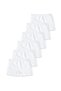 2-15 Years Old 95% Cotton Lycra Combed Cotton Girls' White Boxer Set of 6 / Panties / Underwear