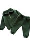 High Collar Zipper Detail Three Thread New Season - 3