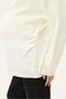 Maternity High Neck Knit Sweater (Ecru) - 5