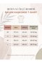 Women's Ribbed Knitted Fabric Crew Neck Crop Loose Fit Comfortable Tracksuit Set of 2 - 5