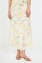Floral Printed Chiffon Skirt - 2