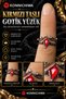 Geometric Cut Gothic Red Stone Black Ring, Size 9, a Size That Will Fit Everyone. - 2