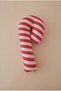 New Year / Christmas Decorative Candy Cane - Cookie Man Set of 2 Throw Pillow / Christmas Ornament - 2