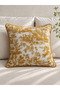 Patina Mustard Kirlent Kilifi (45X45)