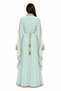 Women's Long Shiny Stone Detailed Two-Piece Kaftan - 4