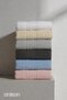 6-Piece Calm Greek Hand Towel - 50x90 cm, 225 g, 100% Cotton, Spa and Hotel Towel - 2