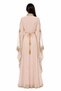 Women's Long Shiny Stone Detailed Two-Piece Kaftan - 4