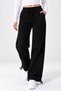 Women's 3-Piece Casual Pants with Elastic Waist - 6