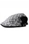 Men's Patterned Knitwear Hat and Scarf Set - Winter Soft Knit Hat and Scarf Set - 3