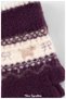 Women's Kilim Patterned Pearl Detailed Cut-Out Fingered Knitwear Gloves - 2