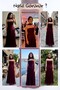 Women's Strapless Shawl Detailed Draped A-Line Maxi Length Evening Dress Black, Burgundy, Brown, Powder, Navy Blue - 8