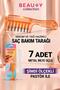 Serumia Orange 7 Metal Tip Container Hair Root Serum and Care Oil Application Comb - 4