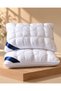 1 Luxury Hilton Bread Pillow 50X50Cm Square Medium Firmness Polyester Fiber Filled Hypoallergenic 1000 Gr Pillow - 6