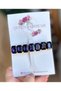 Luxurious Shiny Crystal Stone Gold Gold Metal Automatic Clip Hairpin Rectangular Cut Dark Purple Plum Hairpin - 2