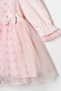 Baby Girl Mevlütlük Dress Set of 3 with Bandana and Lace Newborn Hospital-Issued Wedding Dress Evening Dress Mevlitlik 100% Cotton 1068 - 7