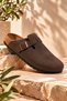 Unisex Slippers with Comfortable Sole, City Style Closed Front