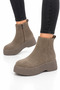 Women's Nubuck Cold-Proof Boots Vi̇zon - 3