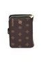 C01 محفظة مطبوعة باللون البني - 3