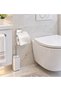 Platinum White Covered Wc Paper Holder Acar Ks8000 - 4
