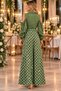 Off-The-Shoulder Balloon Sleeve Women's Jumpsuit - 2