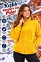 Unisex Windproof Outdoor Full Zip Fleece Jacket Cardigan with Kangaroo Pocket - 2