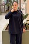 Luna Set with Detailed Fastening on Blouse and Pants - 3