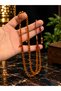 Honey Color 99 Habbe Pocket Size Prayer Rosary - 5 mm Habbe Structure - 3