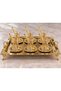 19-Piece Tea Set with Gilded Pandocraptus Tray - 2