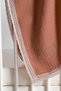 100% Cotton Ruffled & Knitted 4-Layer Muslin Baby Blanket - 3