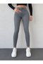 Women's Blue Gray Skinny Denim Pants