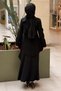Navi Suit with Blouse Front with Gold Accessories and Verev Skirt - 4