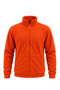 Unisex Windproof Outdoor Full Zip Fleece Jacket Cardigan with Kangaroo Pocket - 3