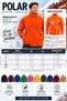 Unisex Windproof Outdoor Full Zip Fleece Jacket Cardigan with Kangaroo Pocket - 4