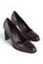 Astra Snake Print Thick Heeled Women's Shoes - 7