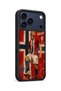 iPhone 18 Pro Max Compatible Haaland Patterned Shockproof Case with Camera Protection - 3